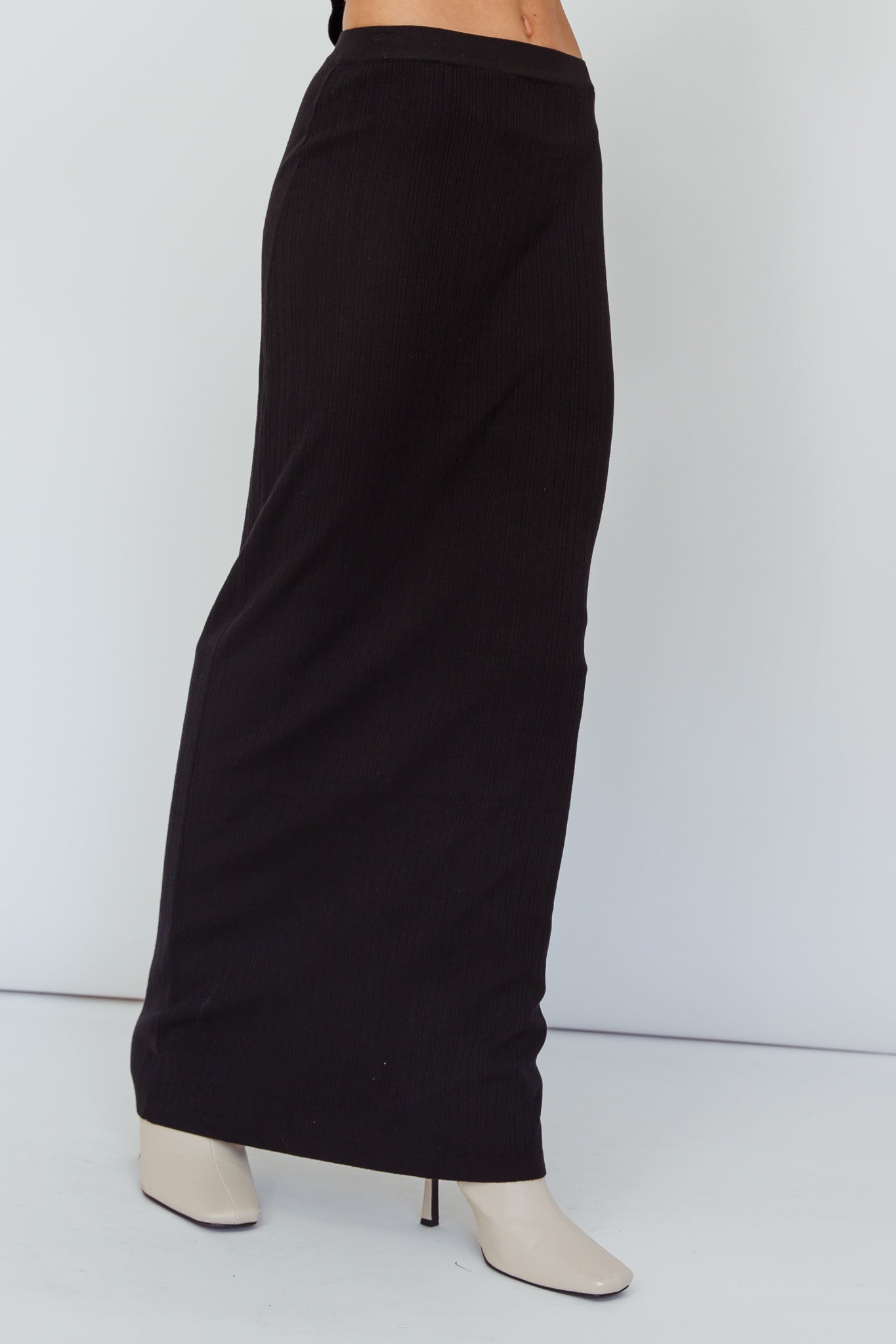 Romel Knit Skirt - Black